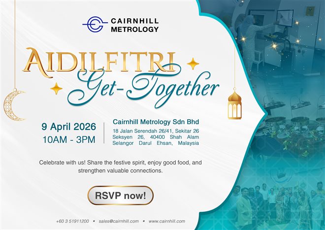 Aidilfitri Get-Together and Open House @ Cairnhill Metrology Malaysia